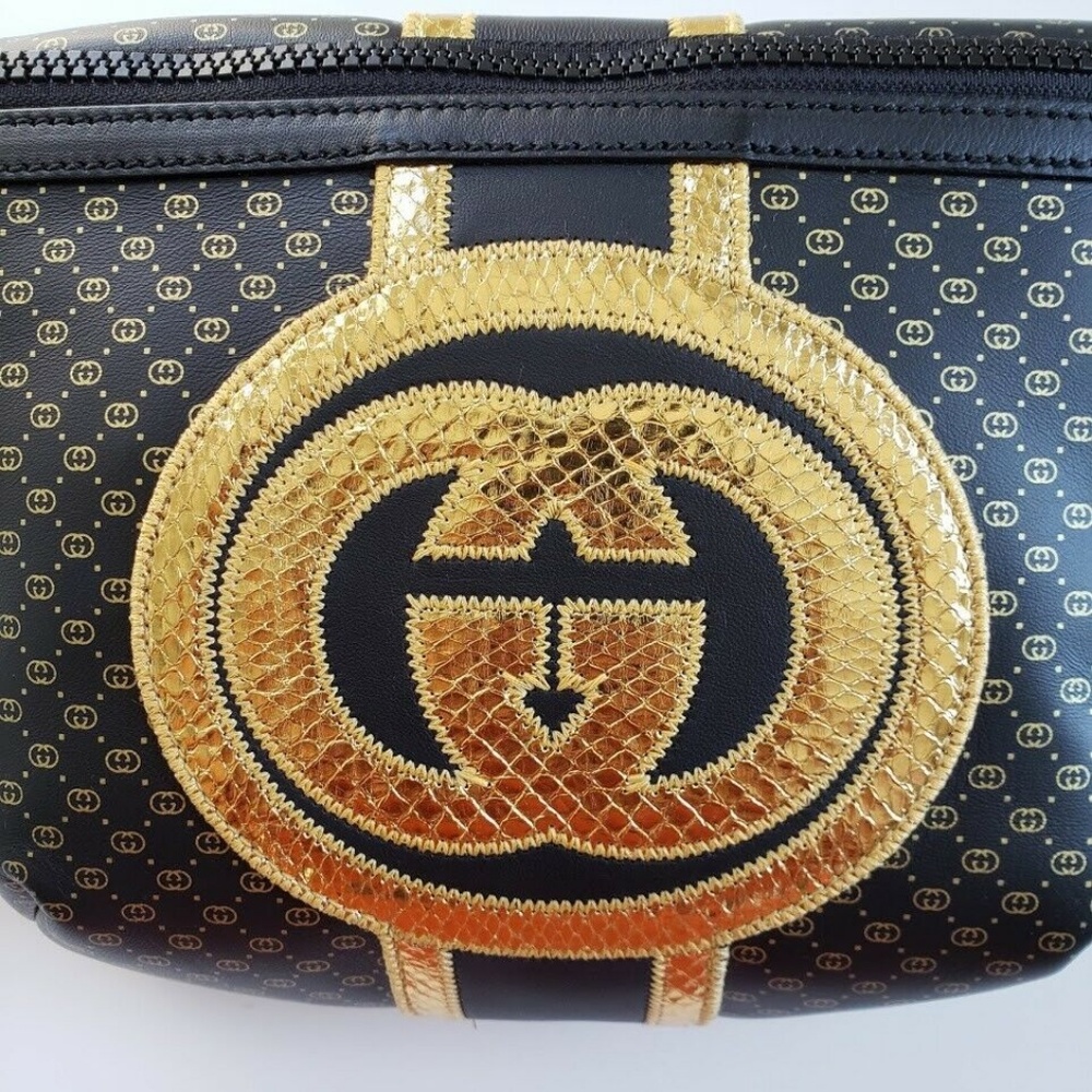 Gucci Special x Dapper Dan Body Belt Bag - Black - Picture 3 of 8